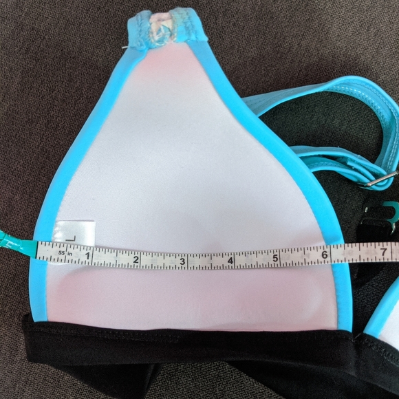 NEW - BLUE & BLACK BIKINI - Picture 6 of 9